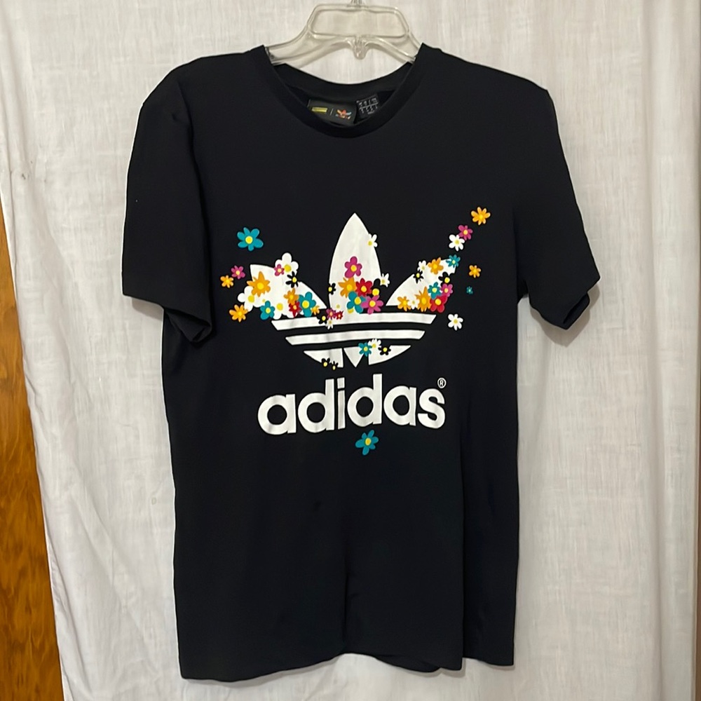 Adidas and Pharrell Williams Floral Adidas T-Shirt